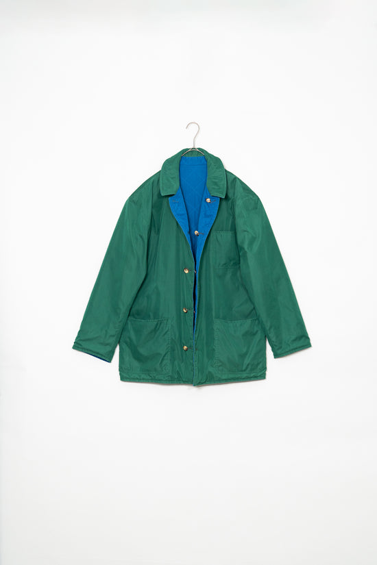 HERMES Reversible Quilt Paddock Half Coat