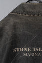 87SS STONE ISLAND "MARINA" Rubberised Pocket Sailcloth Jacket