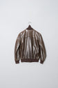 HERMES Cow Leather Flight Jacket