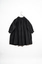 30s French Vintage Black Moleskin Biaude Maquignon Smock