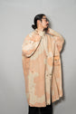 1943 WWⅡ BRITISH ARMY PINK CAMOUFLAGE ANTI GAS CAPE DESERT STORM COAT WITH STRAP