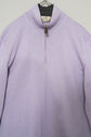 Made in ITARY HERMES Cotton Cashmere Half-Zip Knit