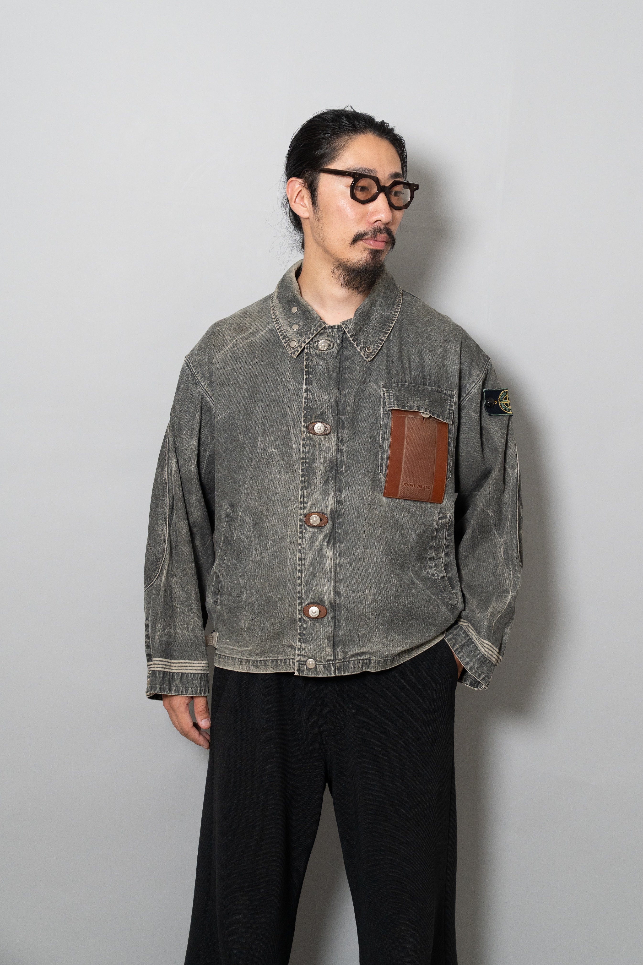 1986Stone ストーンアイランド マリーナセイルクロスコートM 87SS STONE ISLAND 
