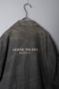 87SS STONE ISLAND "MARINA" Rubberised Pocket Sailcloth Jacket