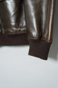 HERMES Cow Leather Flight Jacket