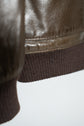 HERMES Cow Leather Flight Jacket