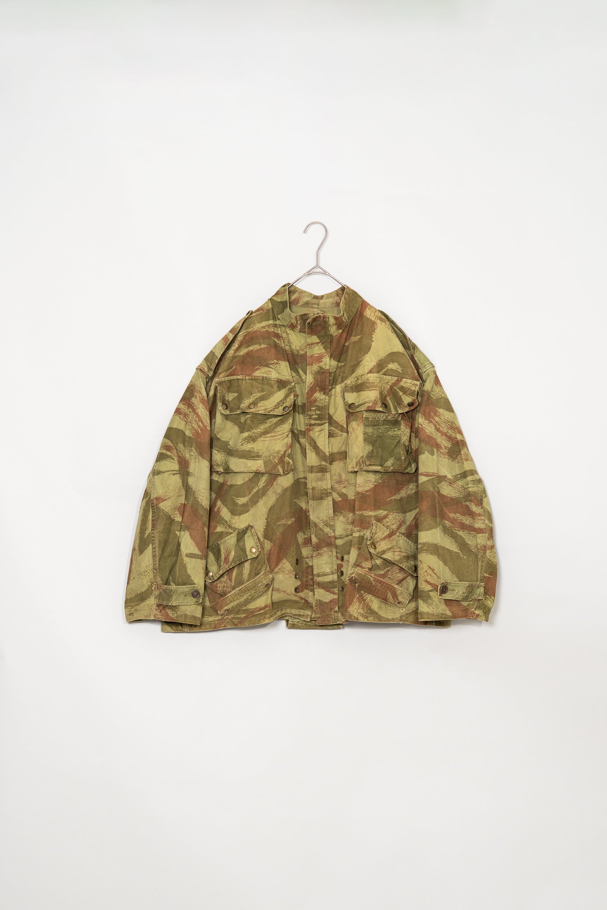 1950's FRENCH ARMY TAP47/54 Lizard Camouflage Paratrooper Jacket