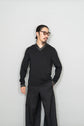 Made in ITARY HERMES V Neck Wool Knit