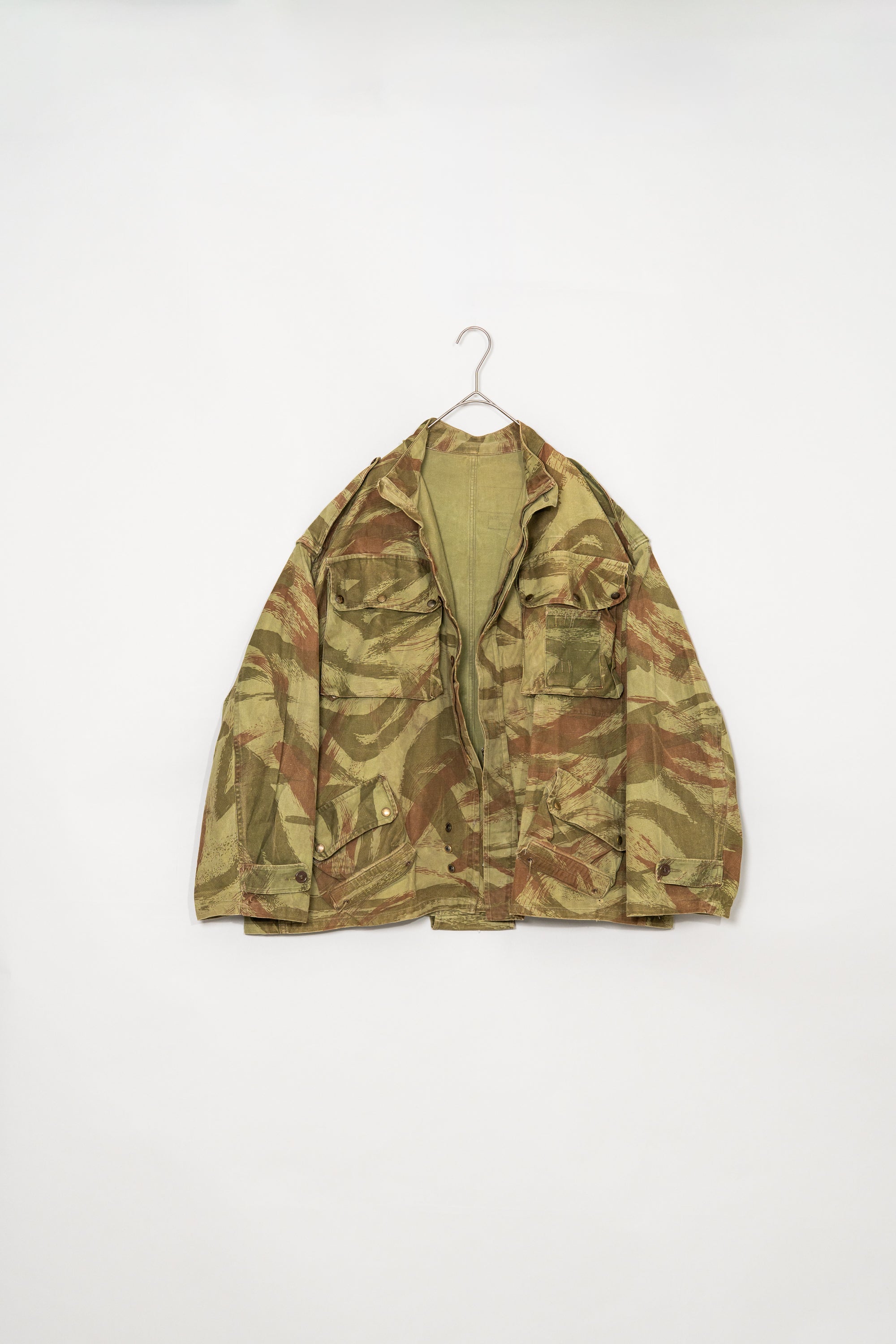 1950's FRENCH ARMY TAP47/54 Lizard Camouflage Paratrooper Jacket