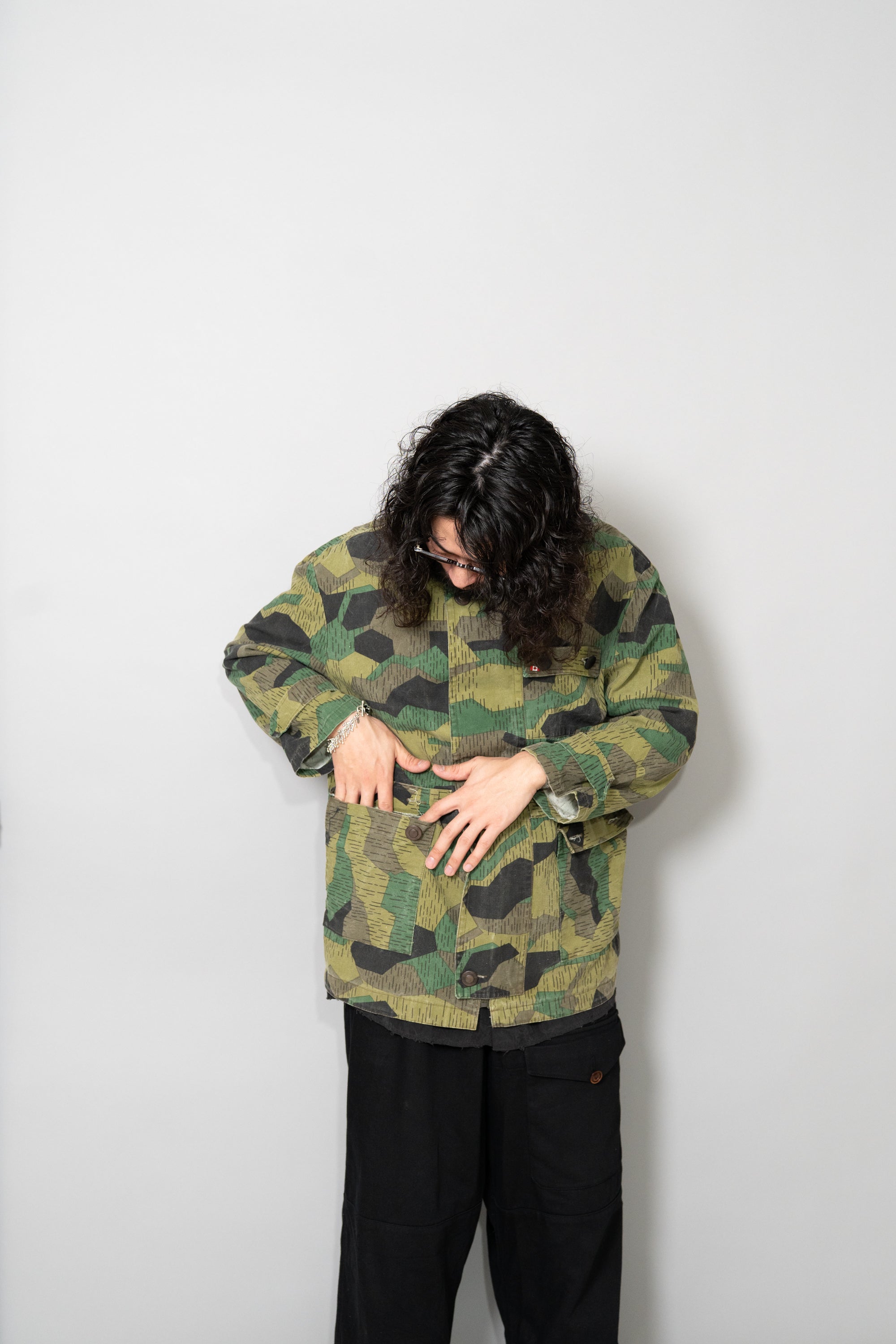 1980's Czechoslovakian Army Salamander Splinter Camouflage Jacket