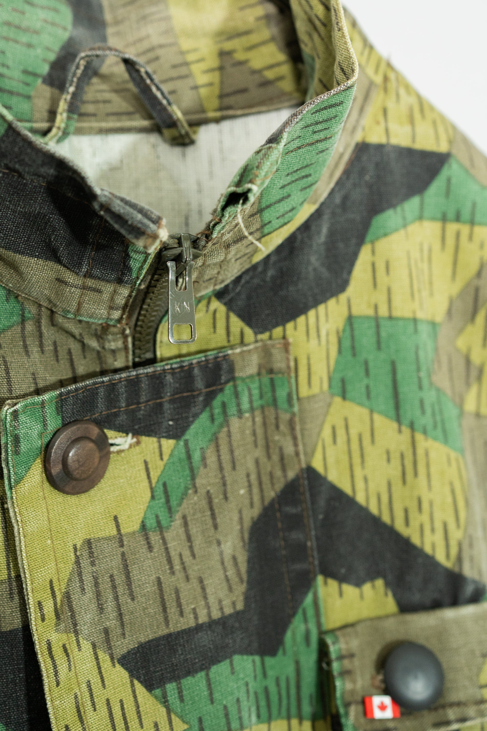 1980's Czechoslovakian Army Salamander Splinter Camouflage Jacket