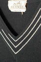 Made in ITARY HERMES V Neck Wool Knit