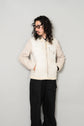 C.P.Company 2006AW Shearling Collar White Leather Jacket