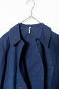1940S FRENCH VINTAGE INDHIGO METIS DOUBLE BREASTED JACKET "DEAD STOCK"