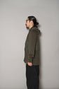 HERMES Detachable Hooded Wool Nylon Knit Blouson