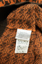Made in ITARY HERMES WOOL CASHMERE HOUNDSTOOTH PATTERN KNIT