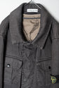 06AW STONE ISLAND Flax Tela Jacket With Quilted Liner