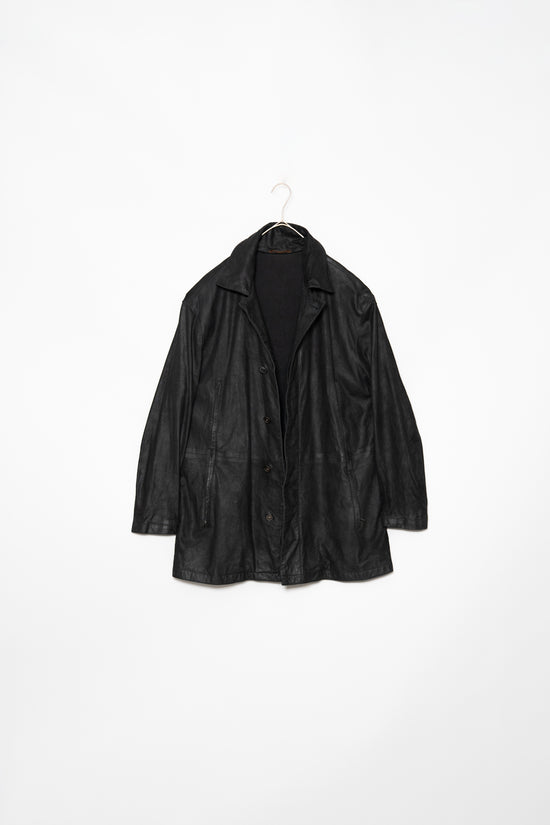 SERAPHIN MADE IN FRANCE Leather Half Coat