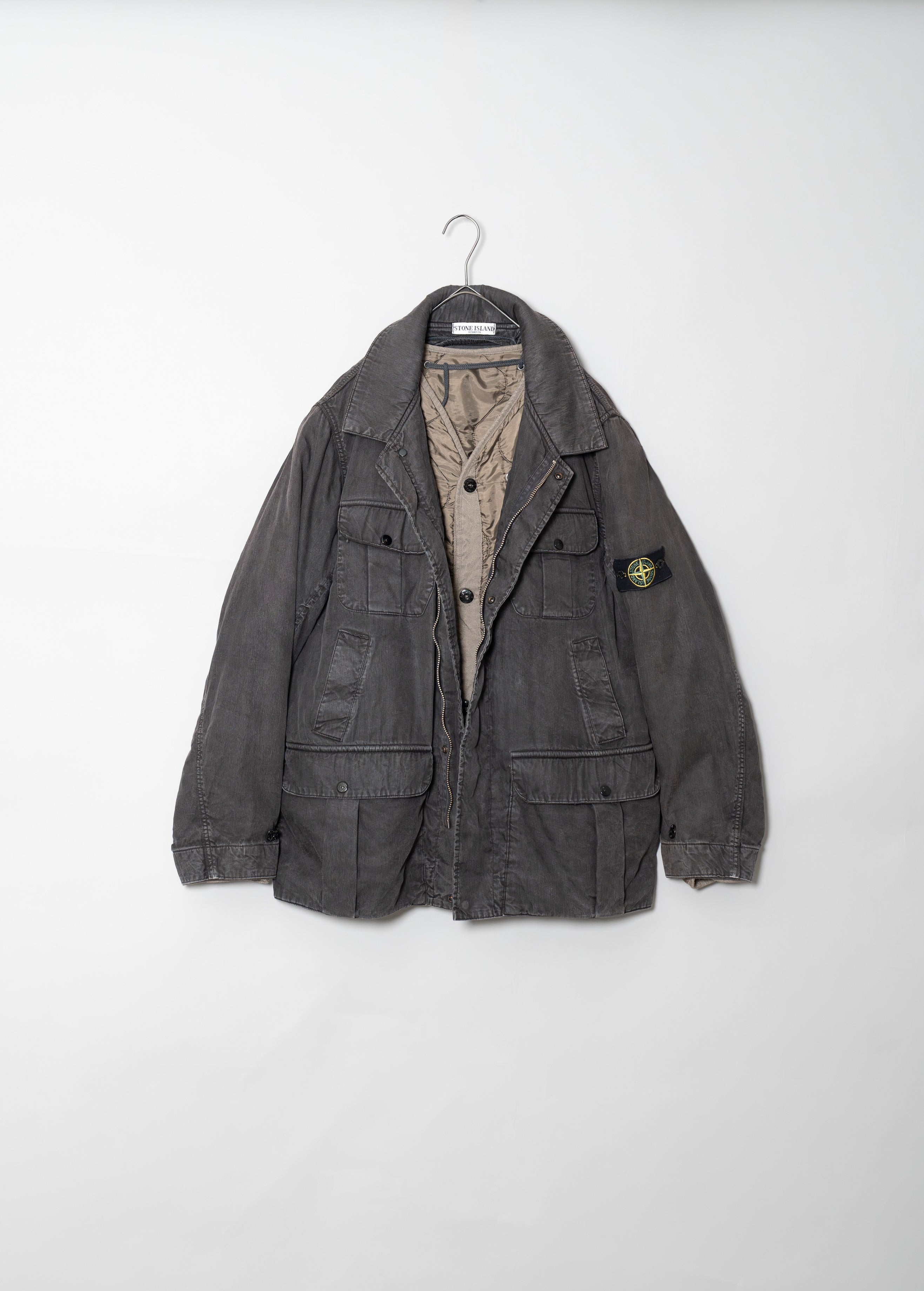 STONE  06AW アウター 06AW STONE ISLAND Flax Tela Jacket With Quilted Liner – Maison ma