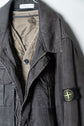 06AW STONE ISLAND Flax Tela Jacket With Quilted Liner