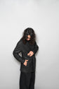 SERAPHIN MADE IN FRANCE Leather Half Coat