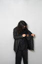 SERAPHIN MADE IN FRANCE Leather Half Coat