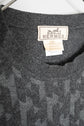 Made in ITARY HERMES Wool Cashmere H Logo Knit