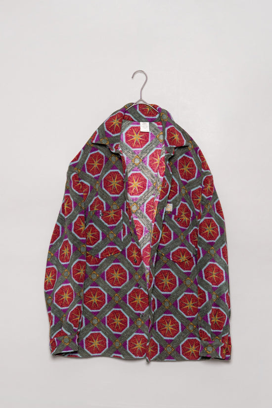 1990s Made in France OXBOW fleece shirt