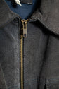 Made in ITALY ARMANI JEANS TYPE Ⅲ PIG LEATHER TRUCKER JACKET