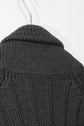 HERMES Shawl Collar Wool Drivers Knit