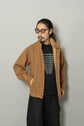 1980s Burberry Made in Spain Single raglan check harrington jacket