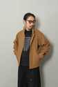 1980s Burberry Made in Spain Single raglan check harrington jacket