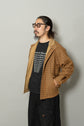 1980s Burberry Made in Spain Single raglan check harrington jacket