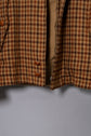 1980s Burberry Made in Spain Single raglan check harrington jacket