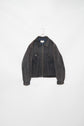 Made in ITALY ARMANI JEANS TYPE Ⅲ PIG LEATHER TRUCKER JACKET