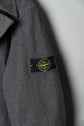 97AW STONE ISLAND Wool Double Breasted Coat With Quilted Liner