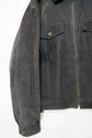 Made in ITALY ARMANI JEANS TYPE Ⅲ PIG LEATHER TRUCKER JACKET