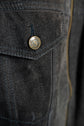 Made in ITALY ARMANI JEANS TYPE Ⅲ PIG LEATHER TRUCKER JACKET