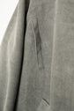 Armani Jeans  Grey Wool suede Collar Long Jacket