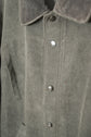 Armani Jeans  Grey Wool suede Collar Long Jacket