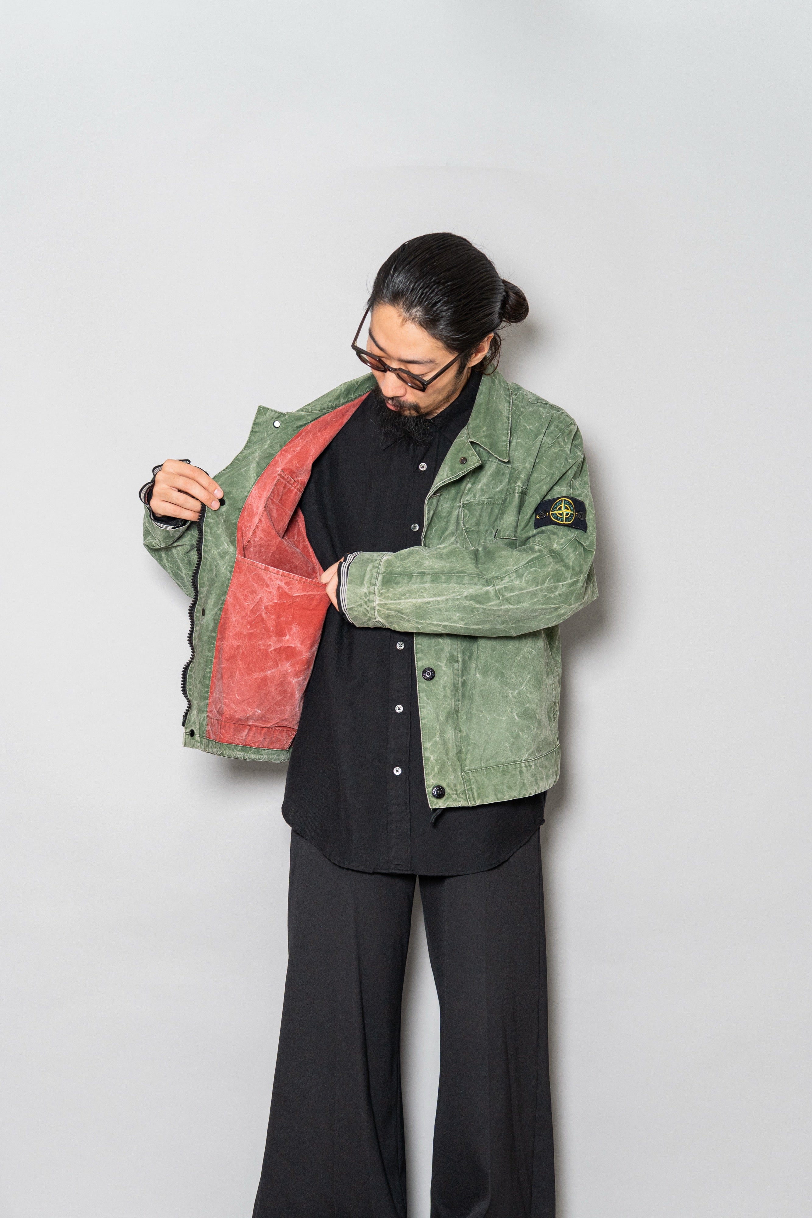 06SS STONE ISLAND TELA NOVA SHIRT JACKET BY PAUL HARVEY – Maison