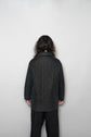 HERMES by Martin margiela Paddock COAT Black 42