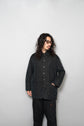 HERMES by Martin margiela Paddock COAT Black 42