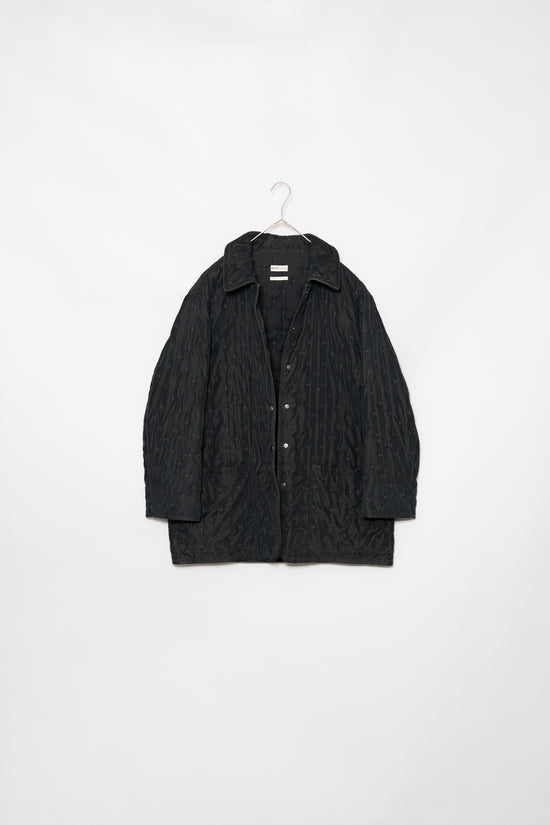 HERMES by Martin margiela Paddock COAT Black 42