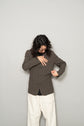 HERMES MADE in ITARY Summer Wool 4B Jacket