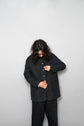 HERMES by Martin margiela Paddock COAT Black 42