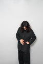 HERMES by Martin margiela Paddock COAT Black 42