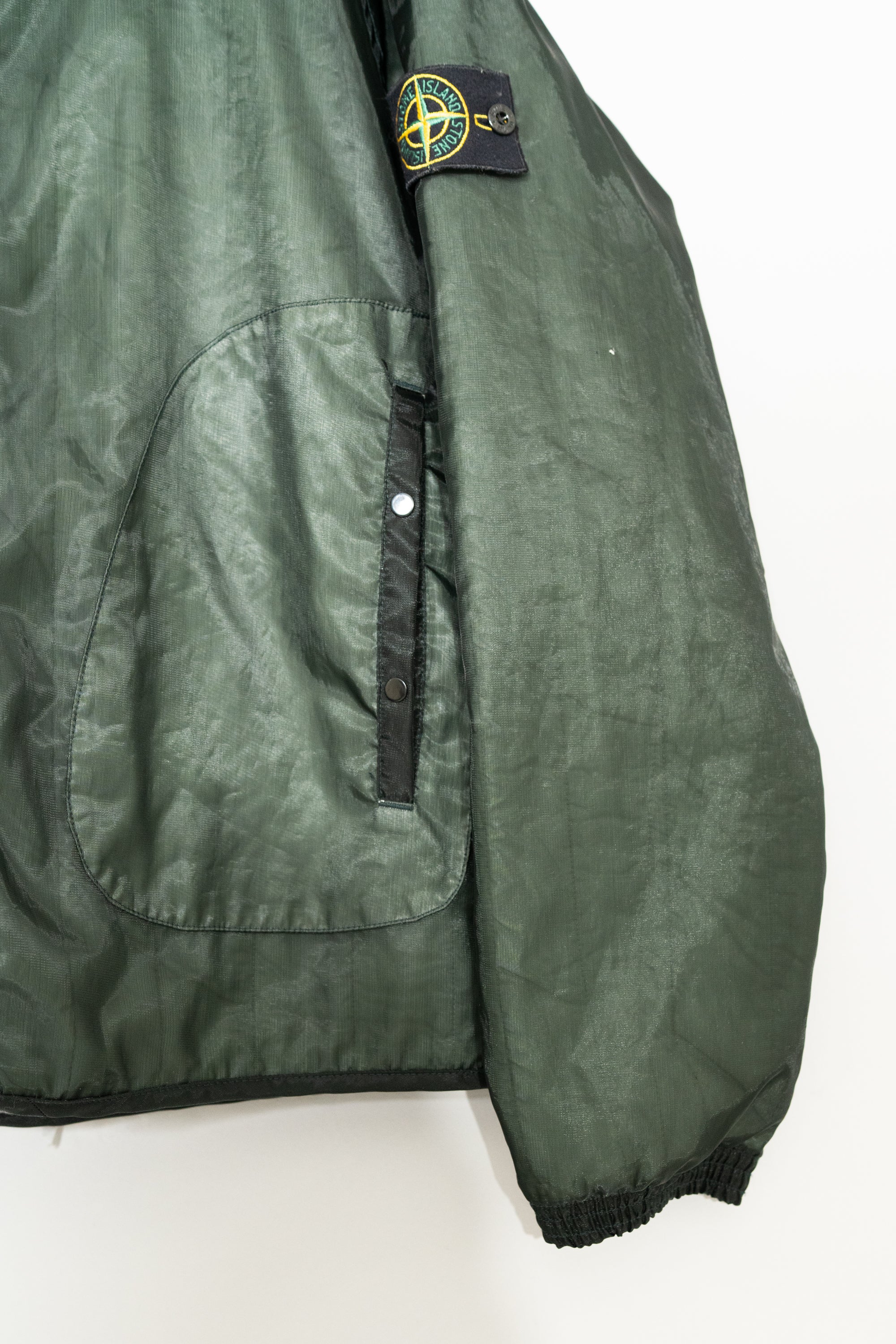 2002AW Stone Island Monofilament Hooded Padded Jacket Designed by