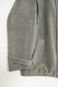 Armani Jeans  Grey Wool suede Collar Long Jacket