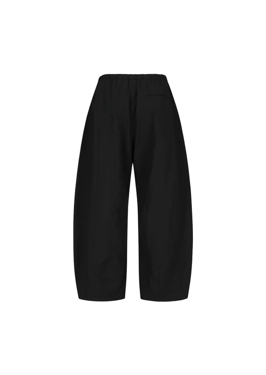 AMOMENTO drawstring wide fatigue pants